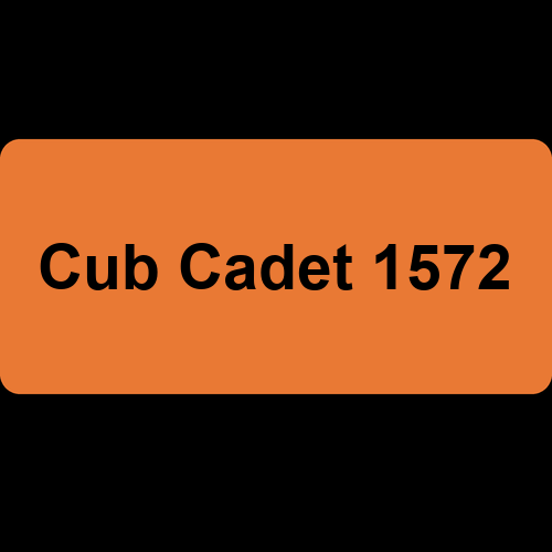 Cub Cadet 1572